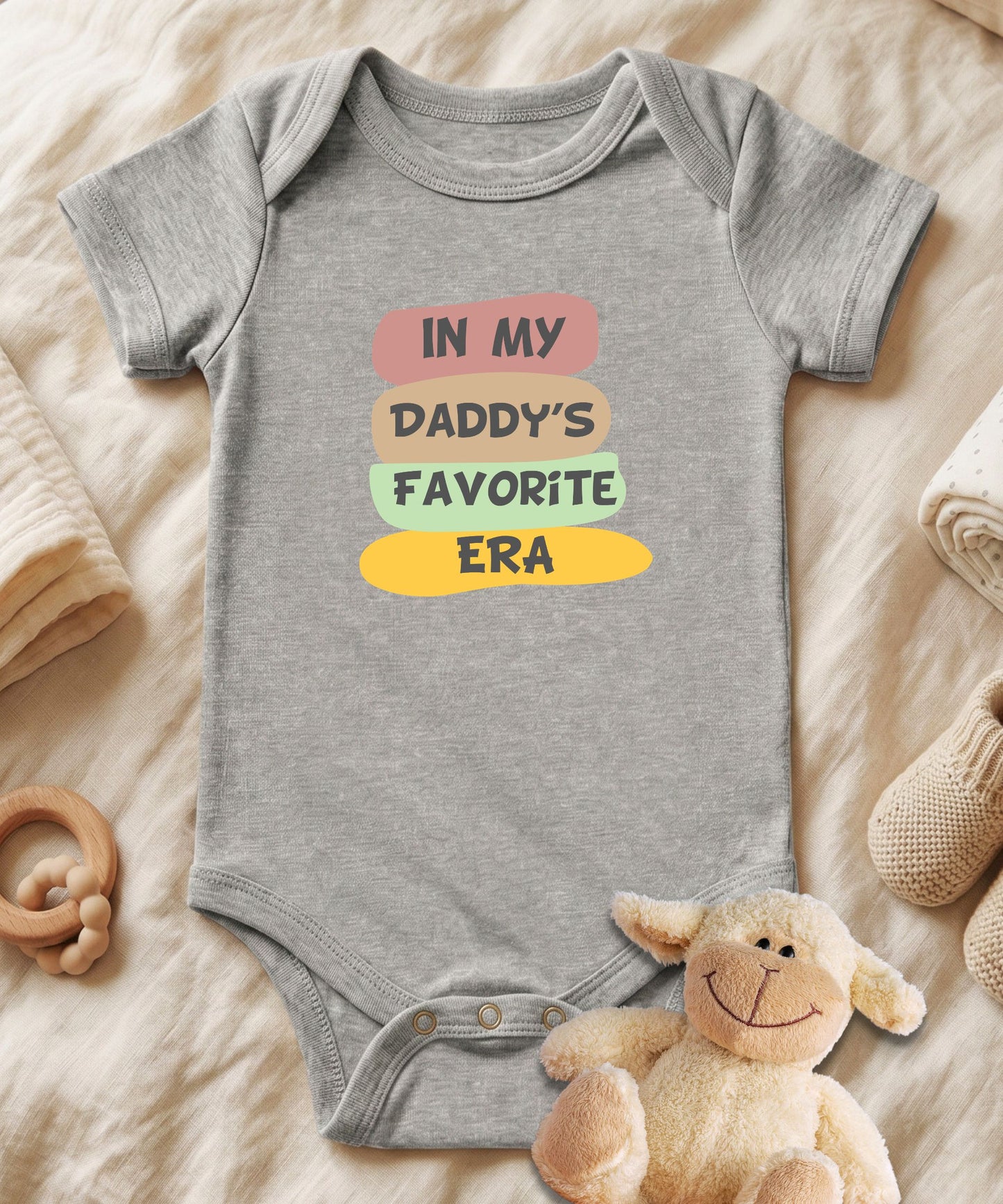 In My Daddy's Favorite Era Baby Bodysuit