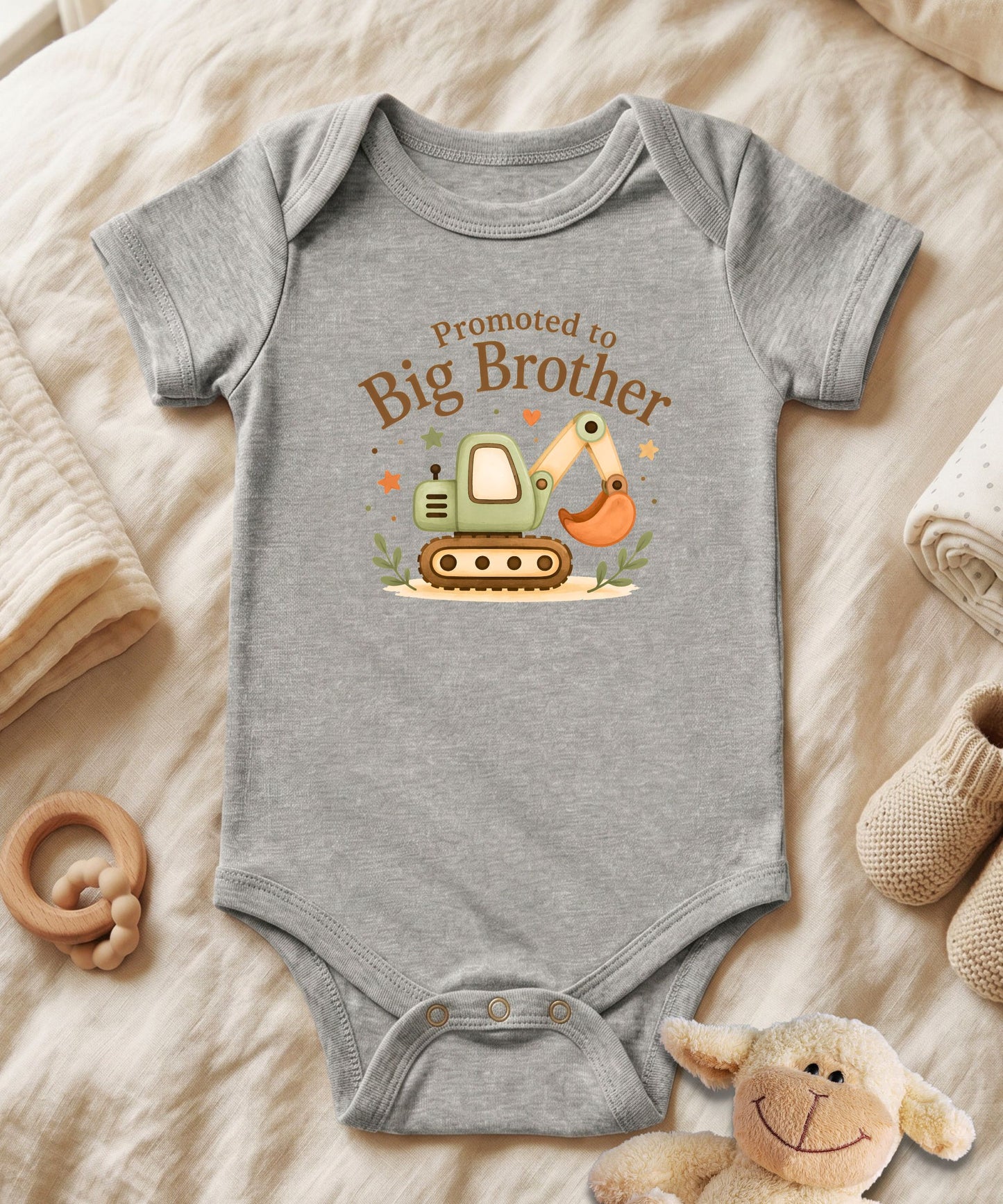 Promoted to Big Brother Baby Bodysuit