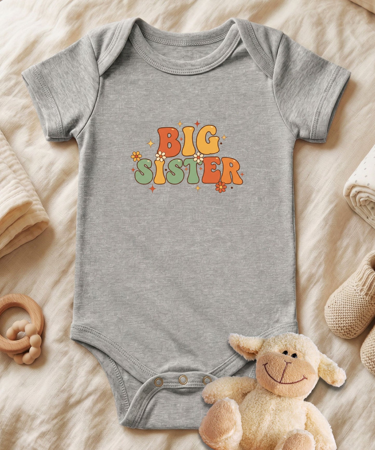 Big Sister Baby Bodysuit