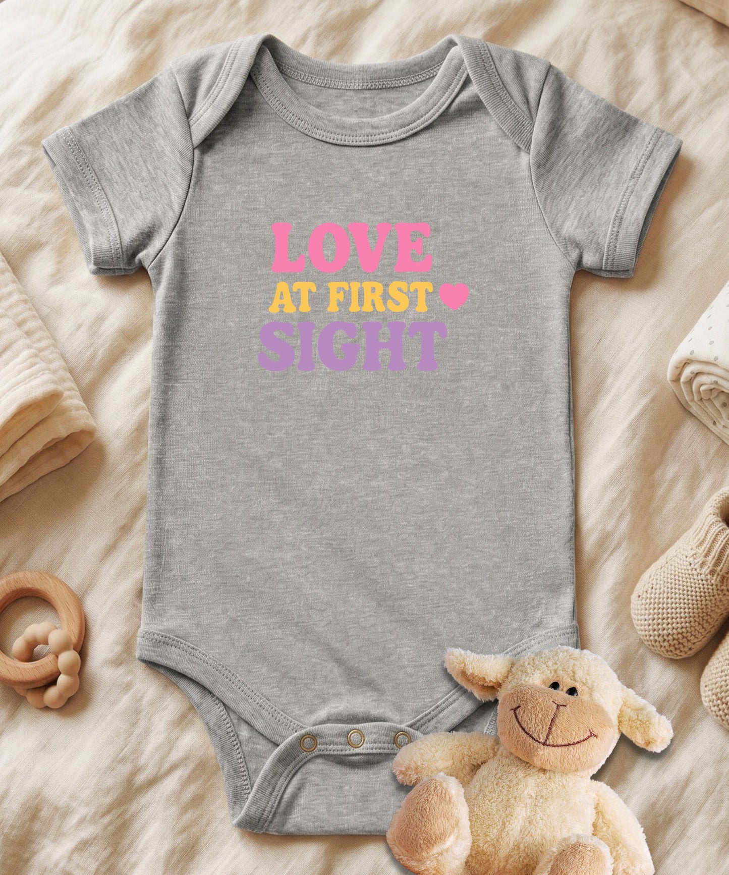 Love at First Sight Baby Bodysuit