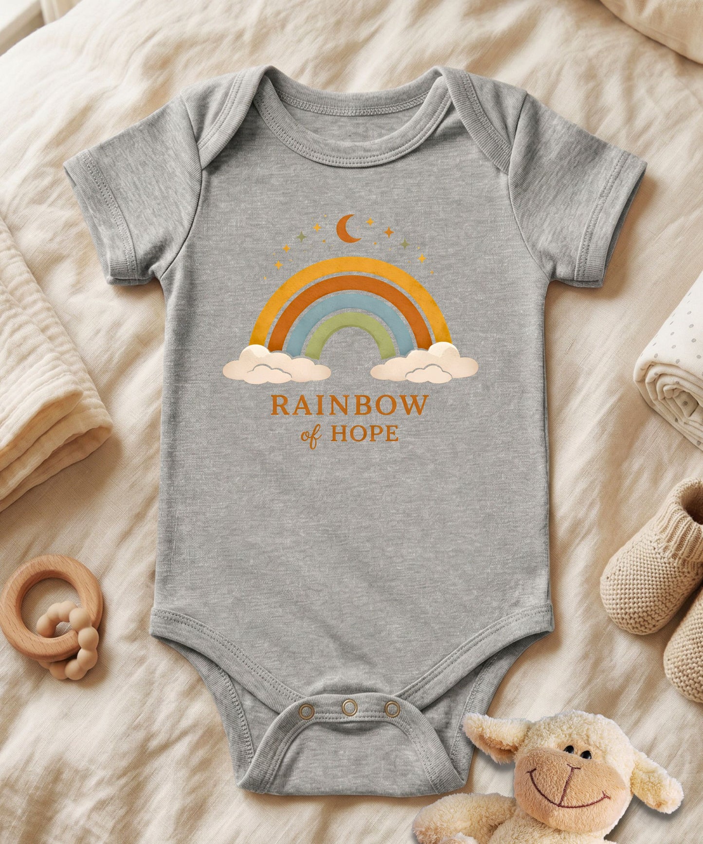 Rainbow of Hope Baby Bodysuit