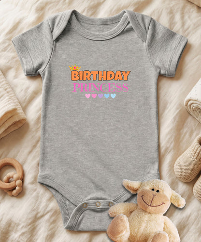 Birthday Princess Baby Bodysuit