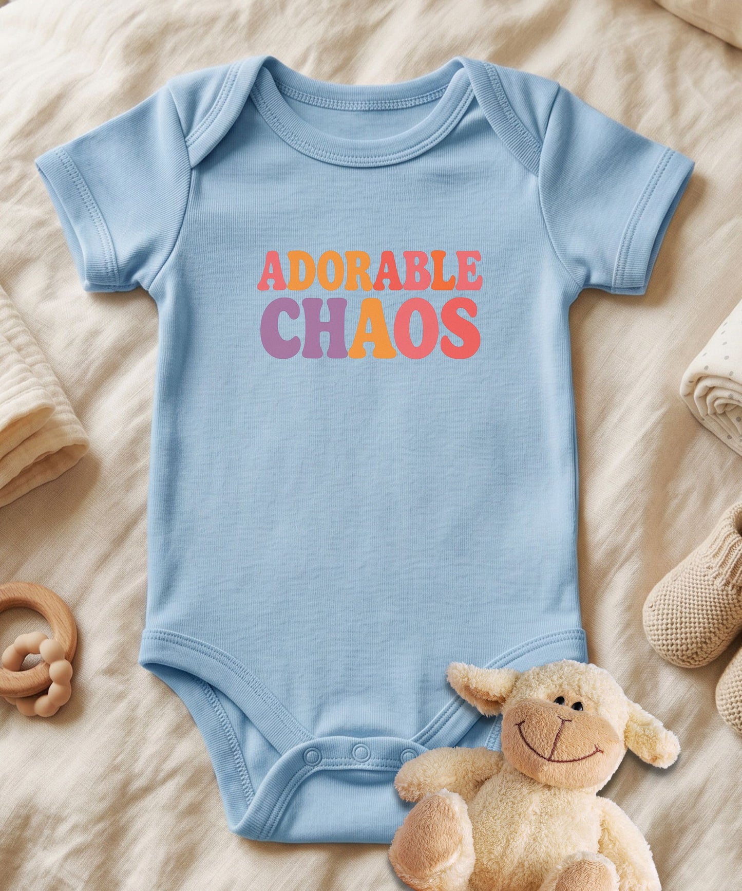 Adorable Chaos Baby Bodysuit