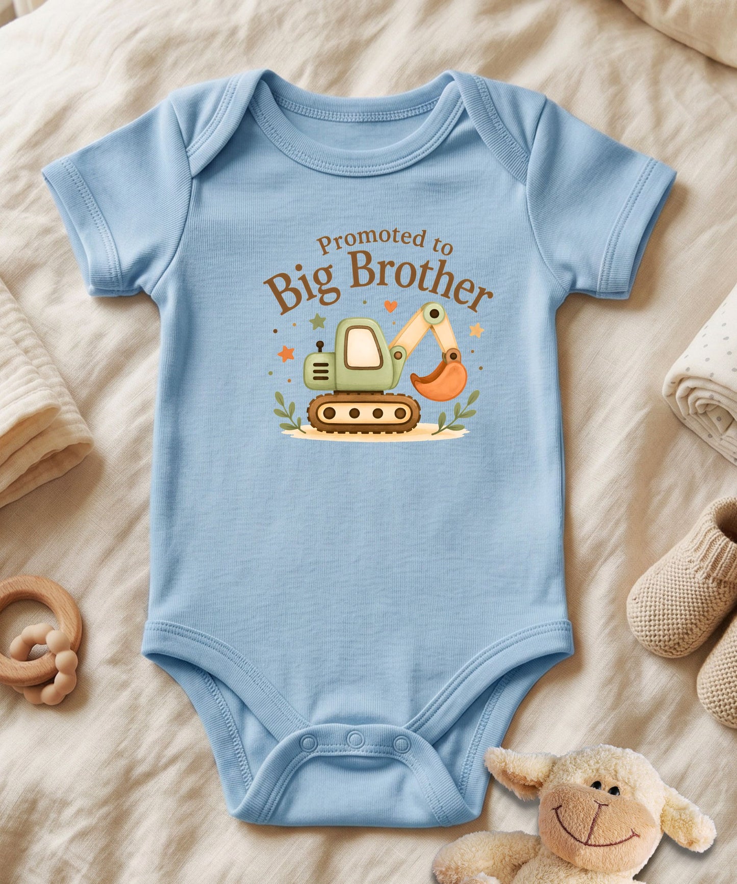 Promoted to Big Brother Baby Bodysuit