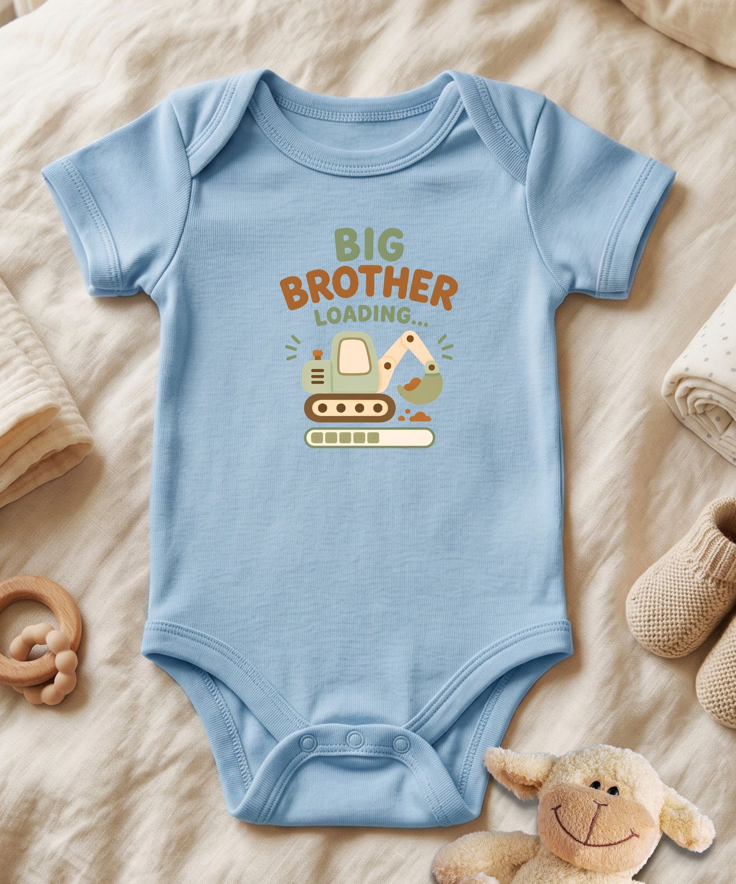 Big Brother Loading... Baby Bodysuit