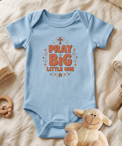 Pray Big Baby Bodysuit