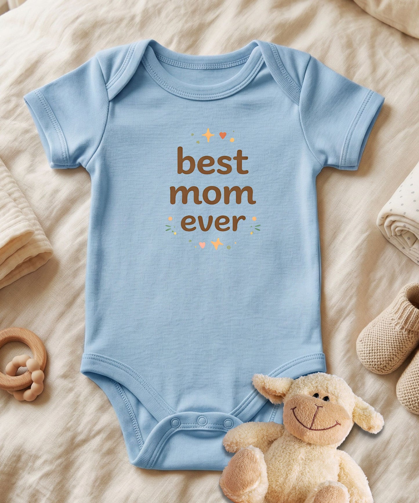 Best Mom Ever Baby Bodysuit