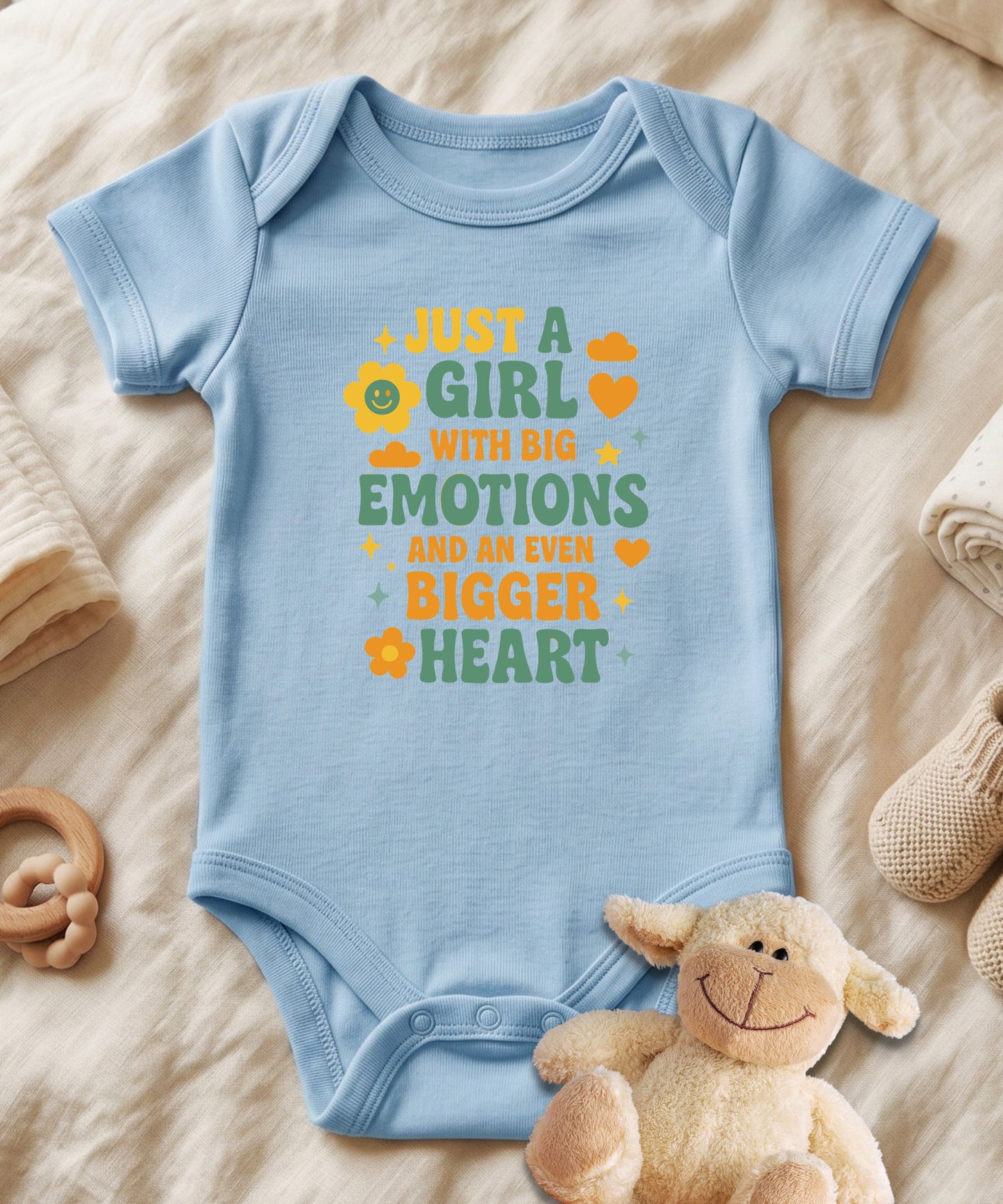 Just a Girl  Baby Bodysuit