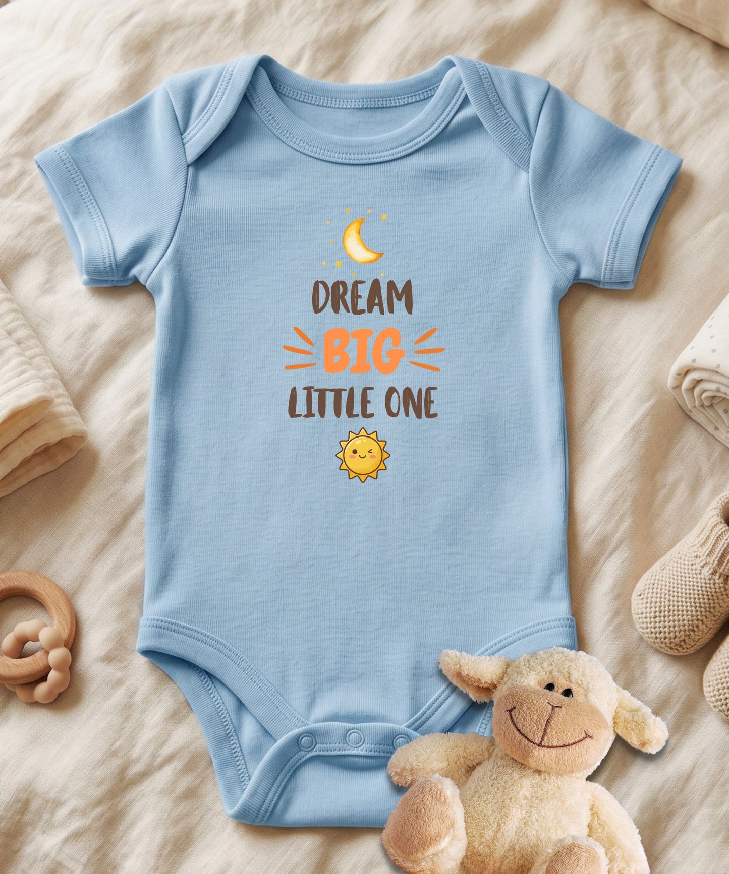 Dream Big Little One Baby Bodysuit
