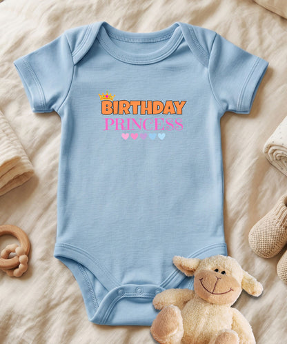 Birthday Princess Baby Bodysuit
