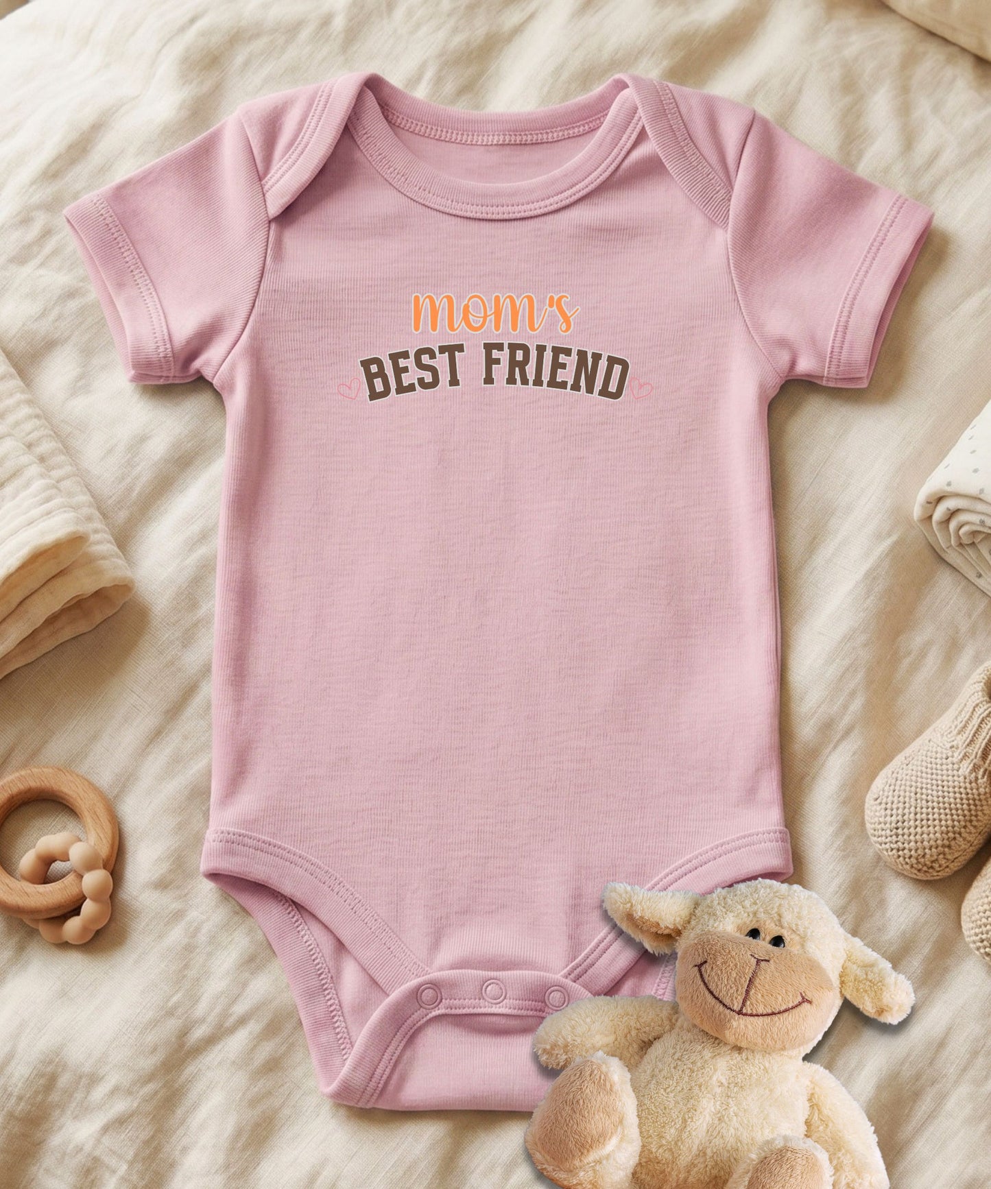 Mom's Best Friend Baby Bodysuit