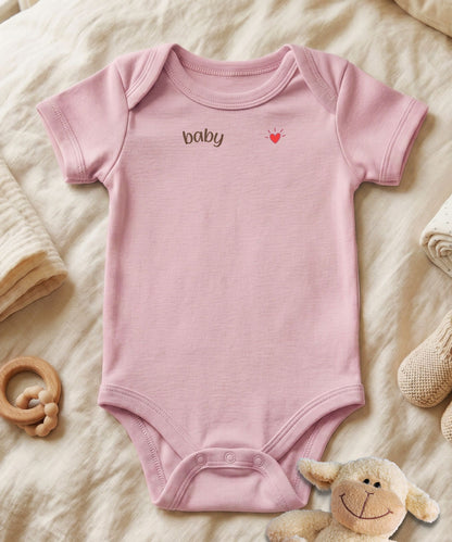 Personalized Baby Bodysuit Name & Date Milestone