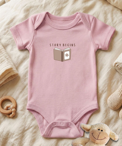 Personalized Baby Bodysuit (Name) Story Begins