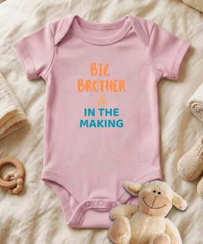Big Brother in The Making Baby Bodysuit