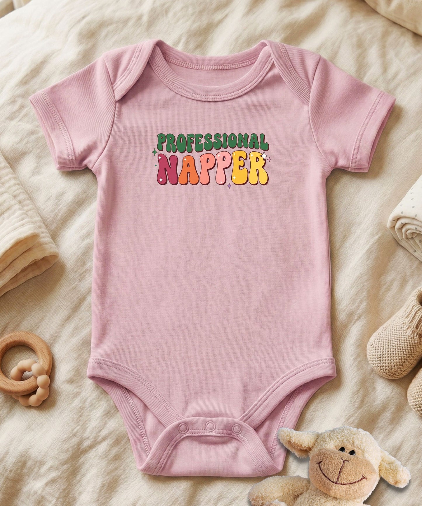 Professional Napper Baby Bodysuit