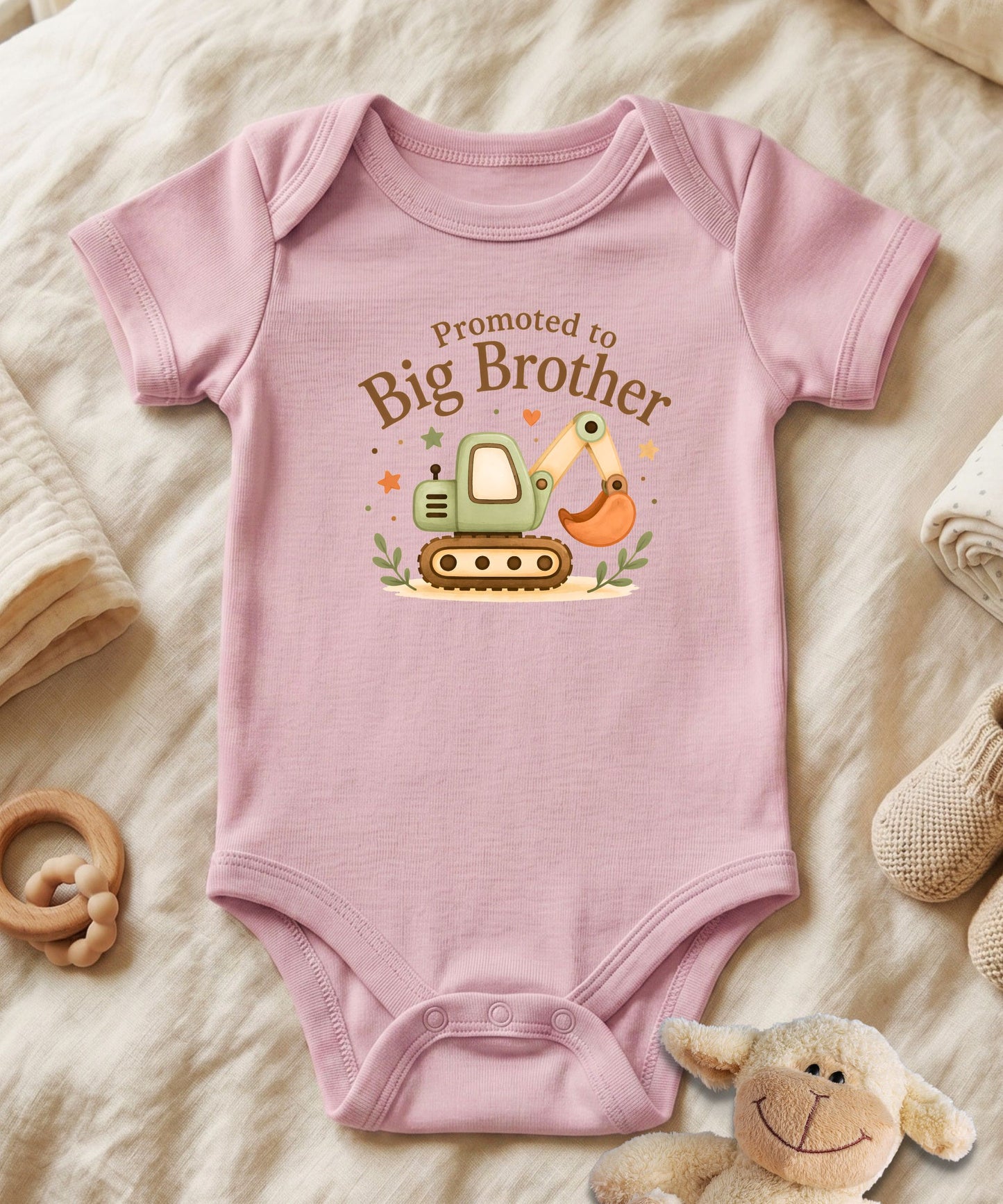 Promoted to Big Brother Baby Bodysuit