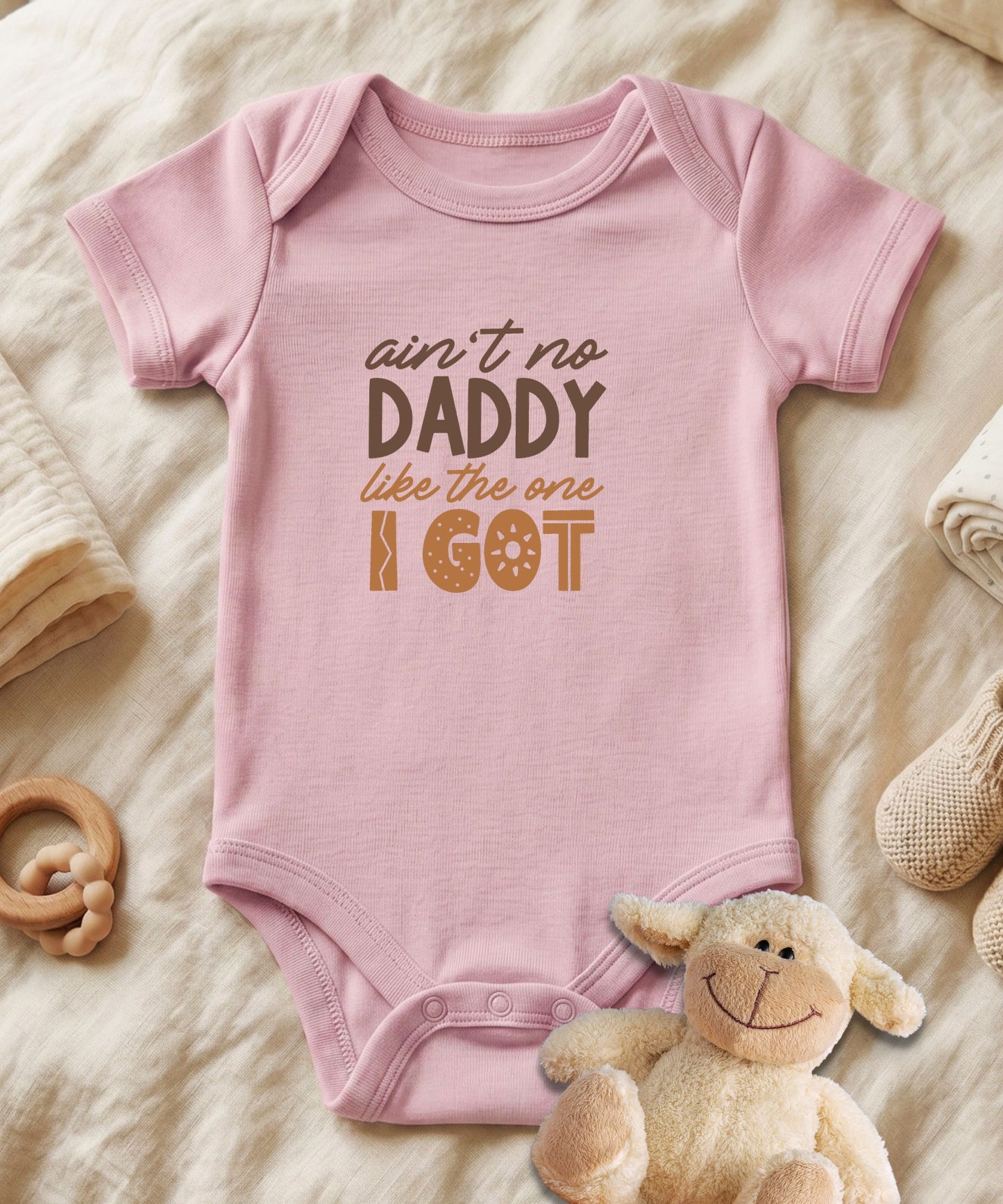Ain't No Daddy Like The One Baby Bodysuit