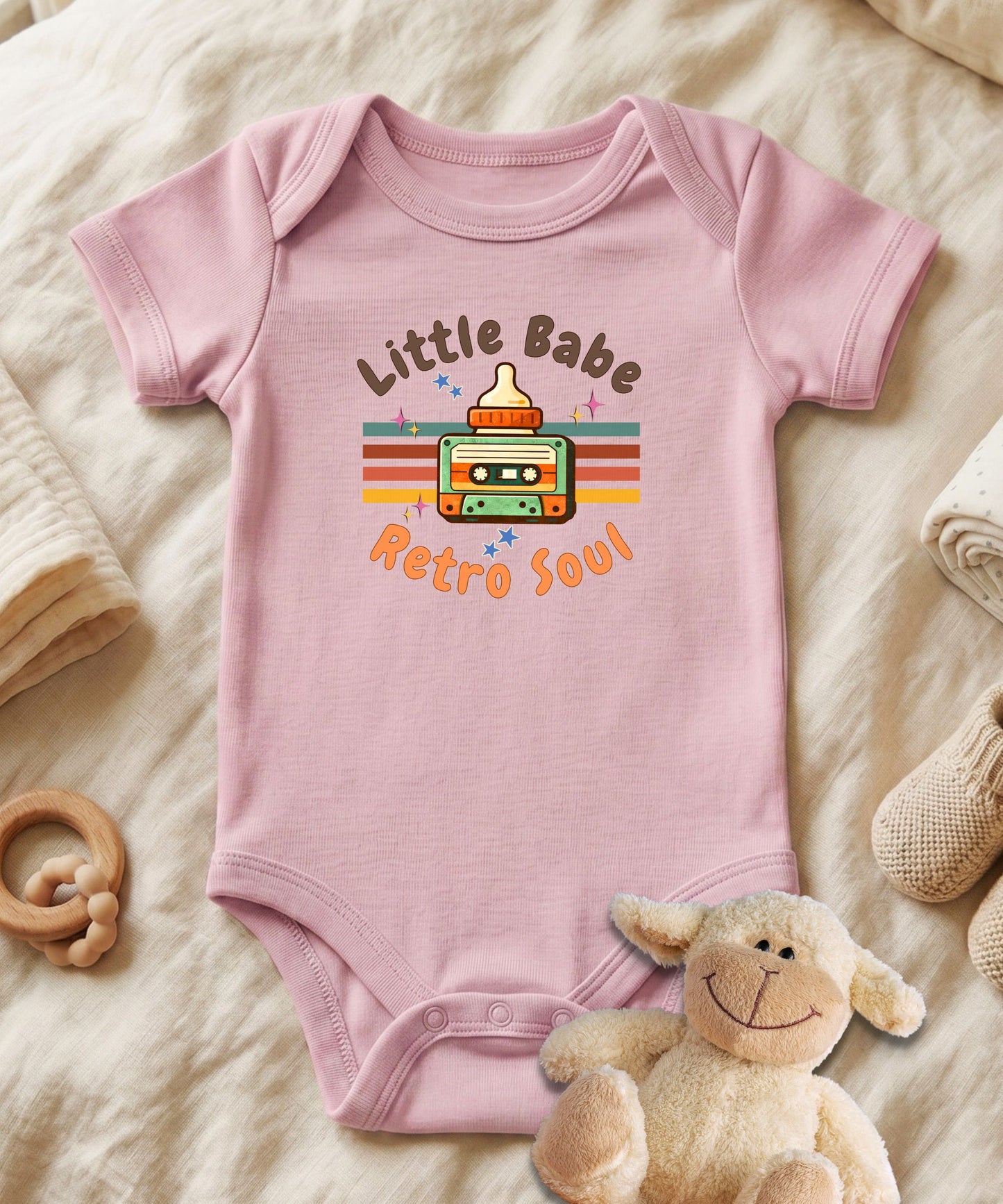 Retro Soul Baby Bodysuit