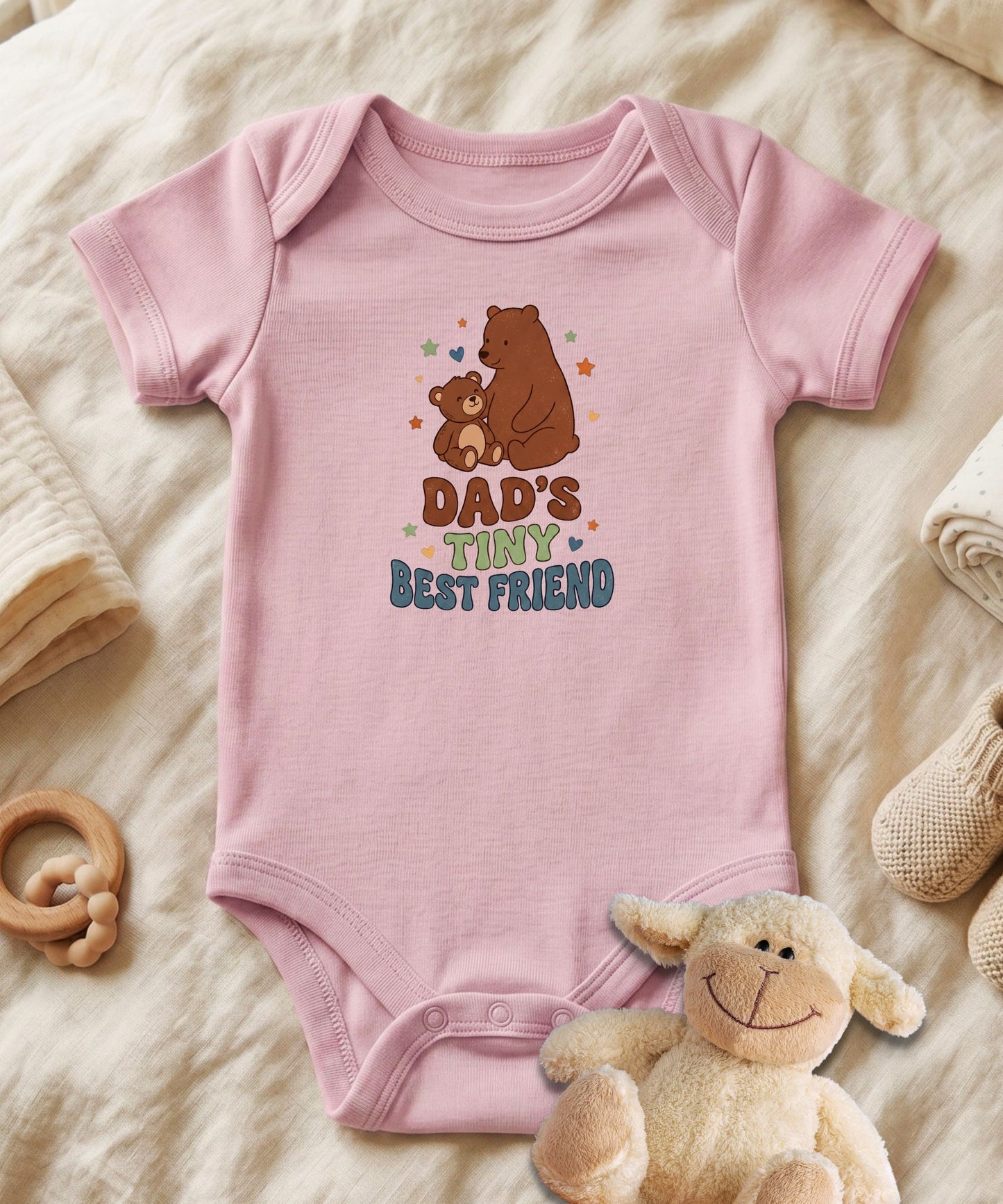Dad's Tiny Best Friend Baby Bodysuit