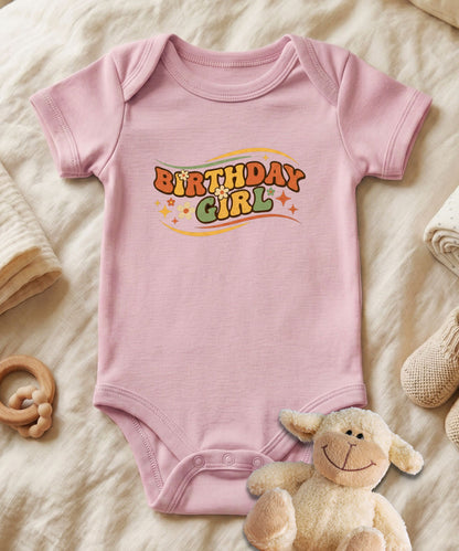 Birthday Girl Baby Bodysuit