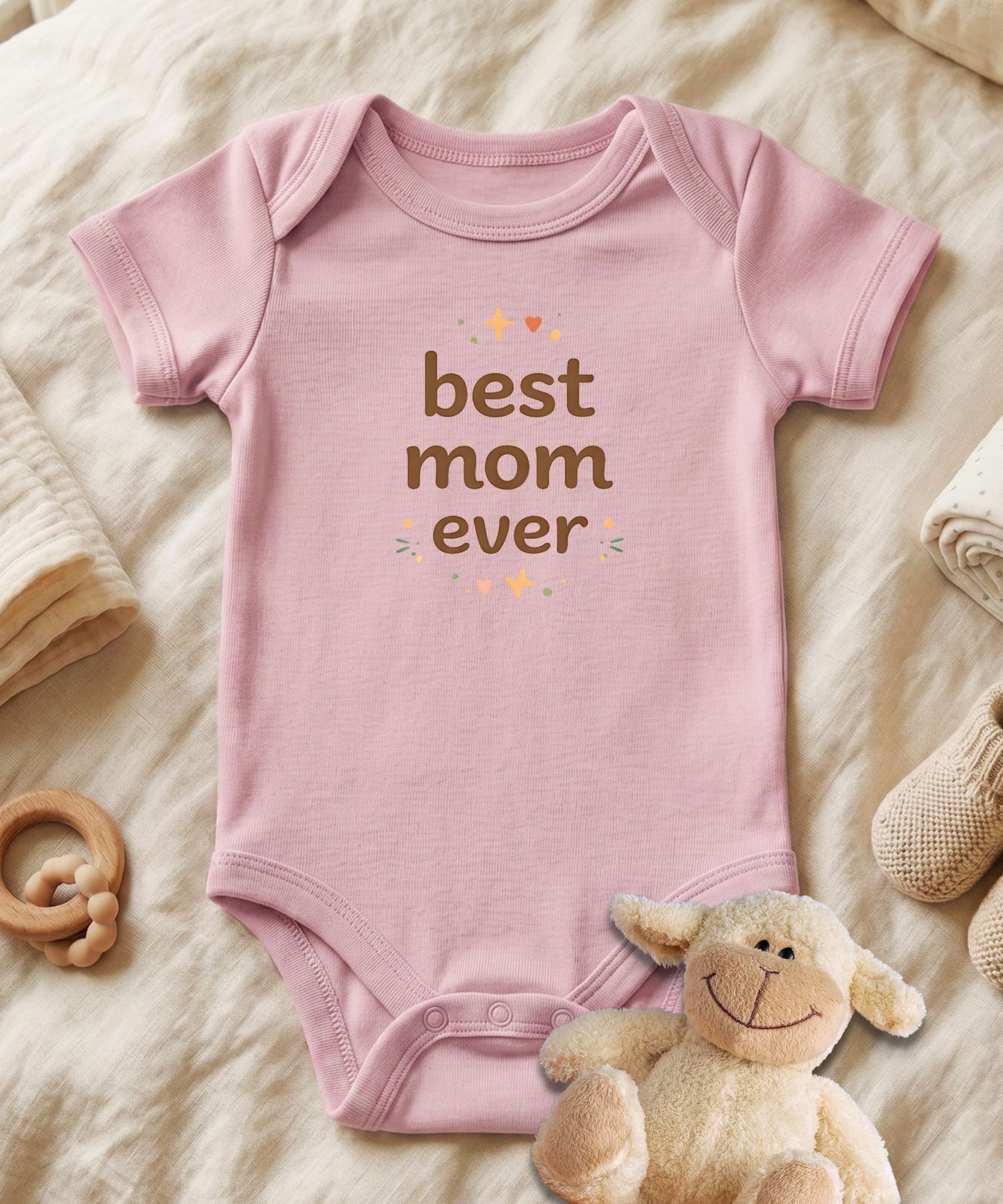 Best Mom Ever Baby Bodysuit