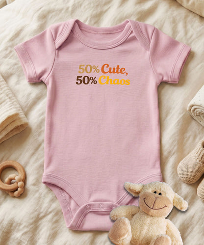 50% Cute Baby Bodysuit