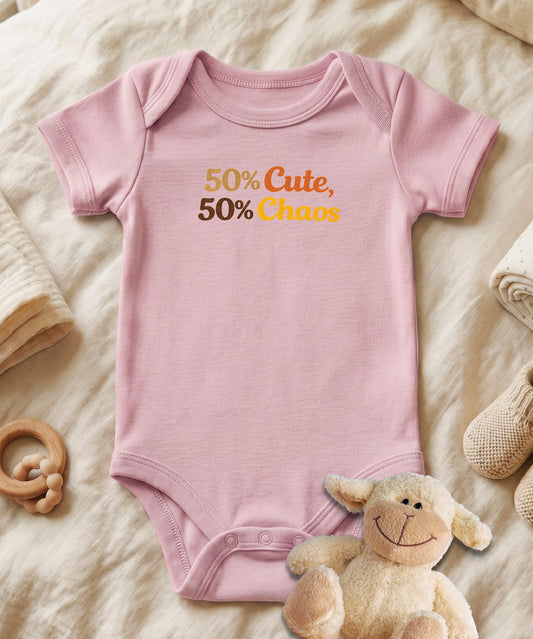 50% Cute Baby Bodysuit