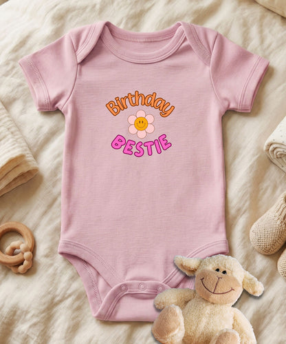 Birthday Bestie Baby Bodysuit