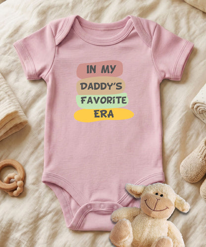 In My Daddy's Favorite Era Baby Bodysuit