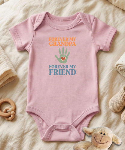 Forever my Grandpa Baby Bodysuit
