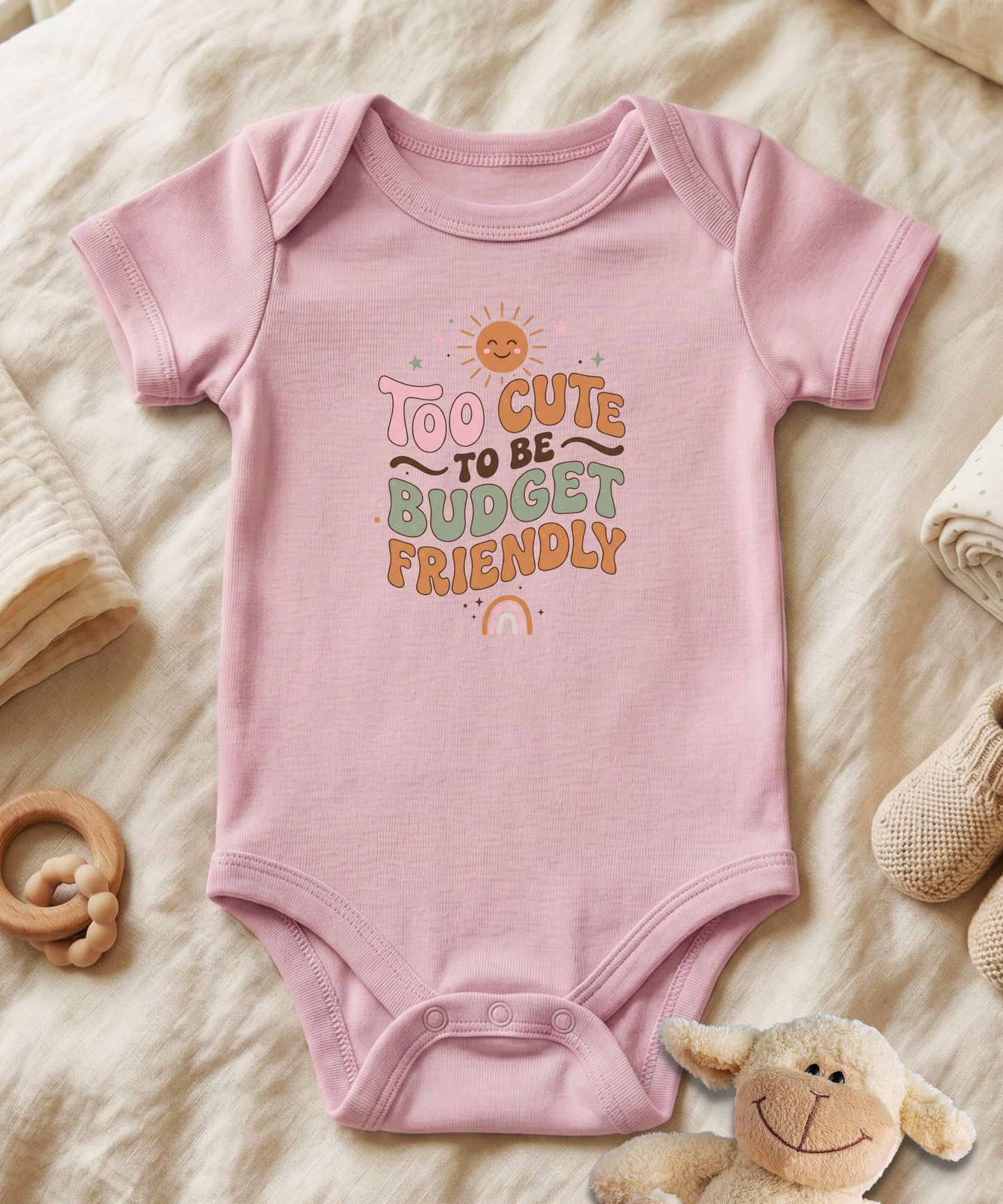 Too Cute  Baby Bodysuit