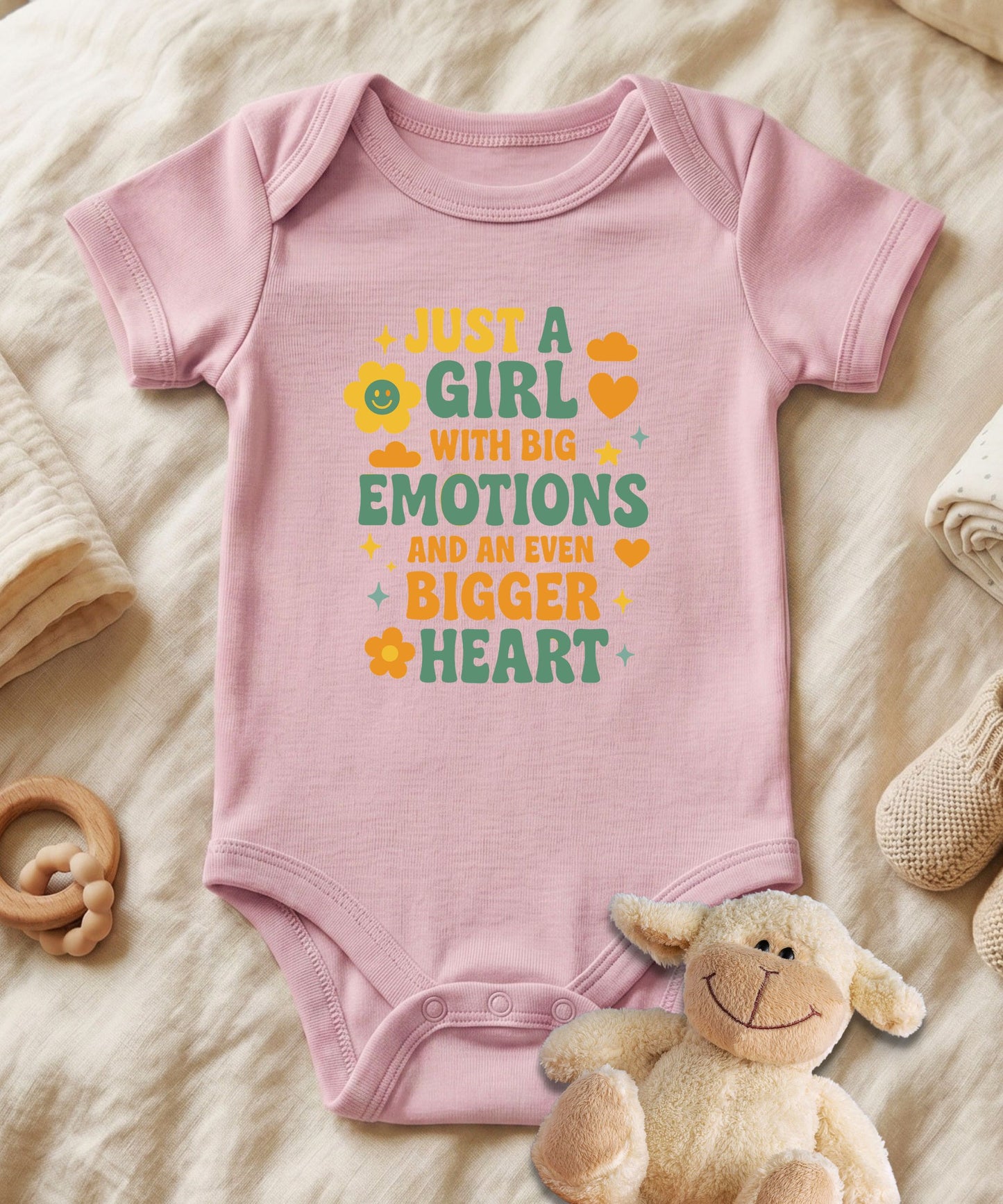 Just a Girl  Baby Bodysuit