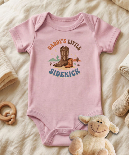 Daddy's Little Sidekick Baby Bodysuit