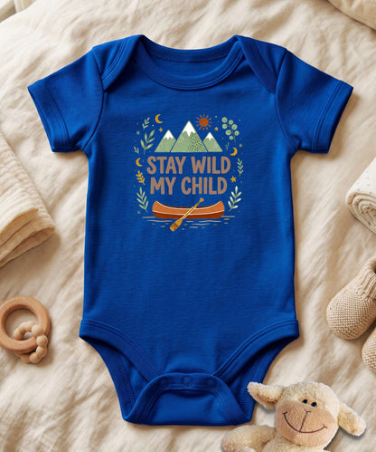 Stay Wild My Child Baby Bodysuit