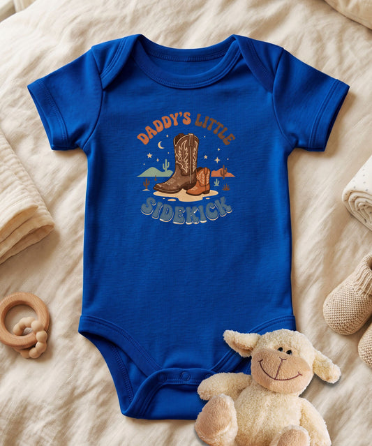 Daddy's Little Sidekick Baby Bodysuit