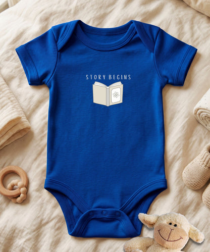 Personalized Baby Bodysuit (Name) Story Begins
