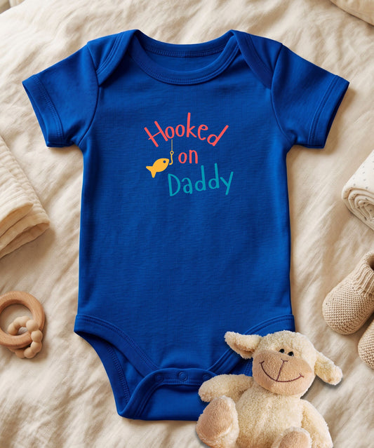 Hooked on Daddy Baby Bodysuit