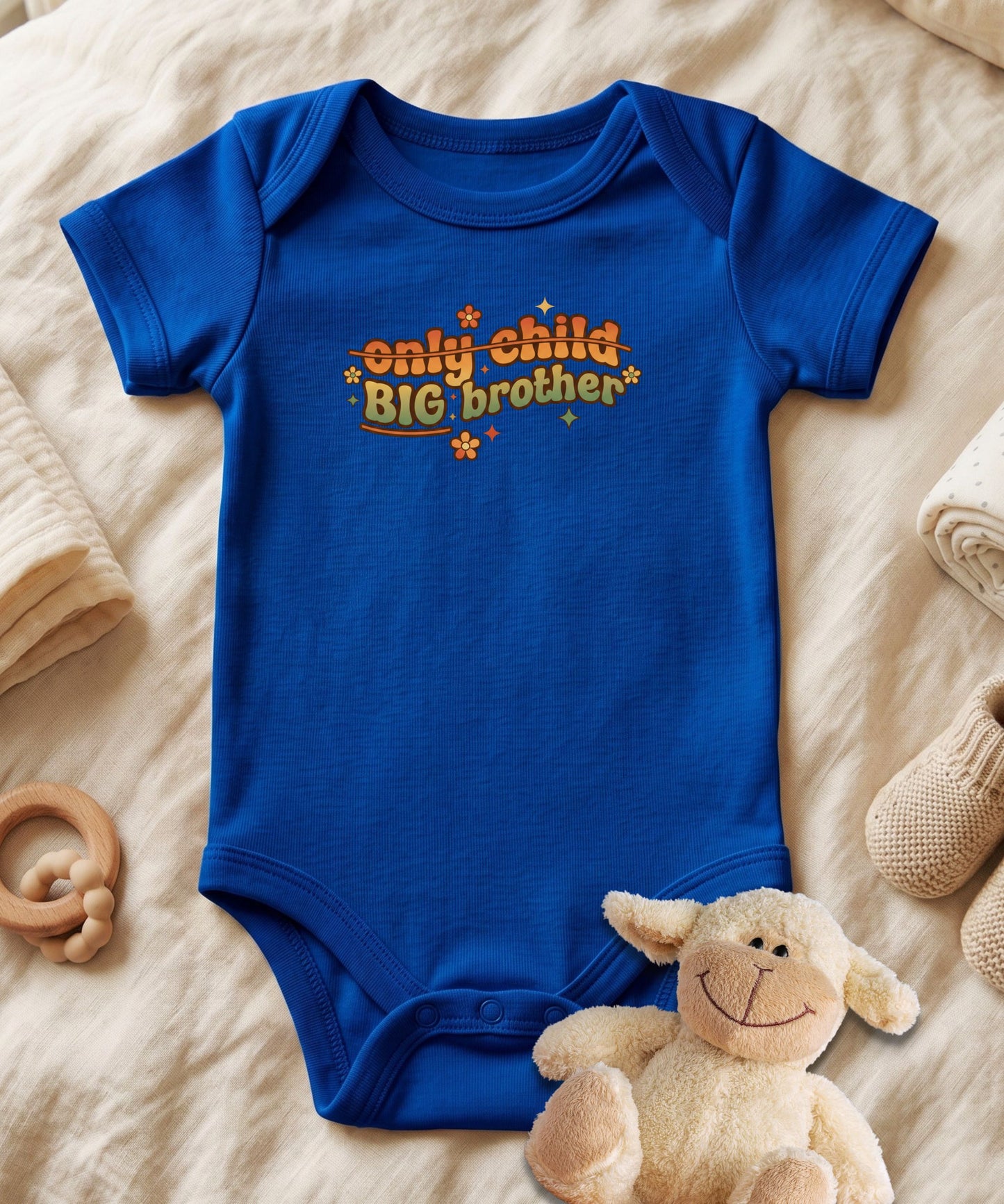 Only Child Big Brother Baby Bodysuit