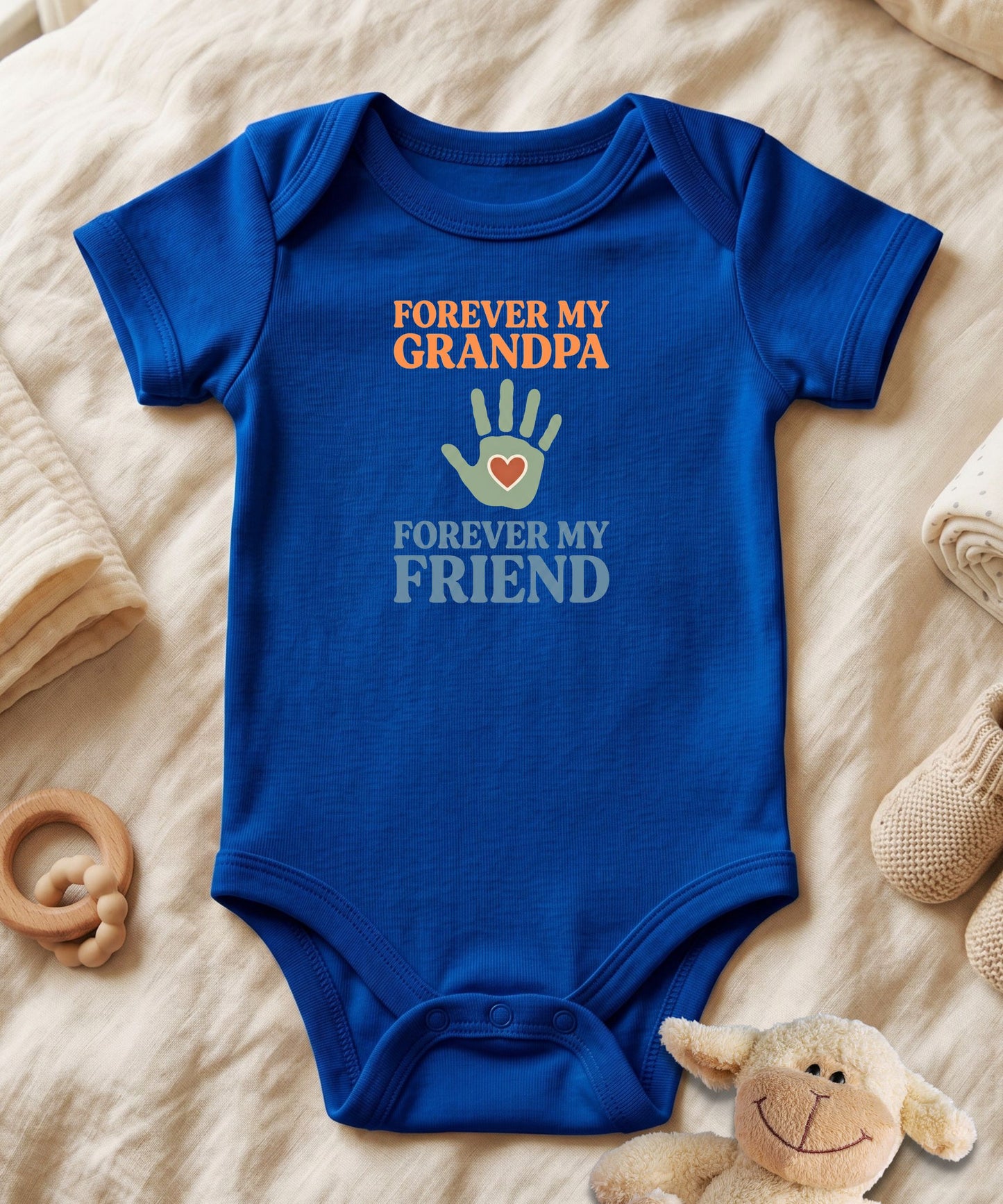Forever my Grandpa Baby Bodysuit
