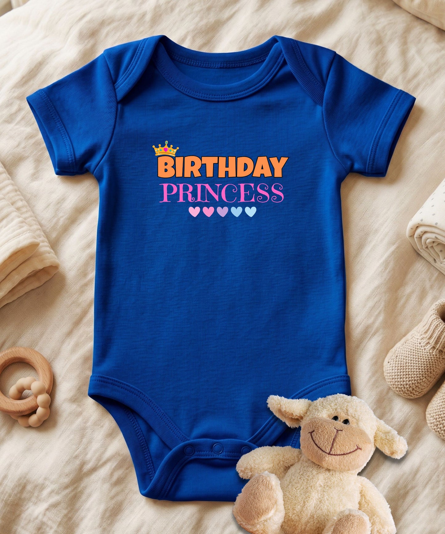 Birthday Princess Baby Bodysuit