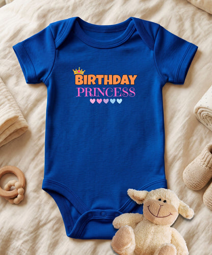 Birthday Princess Baby Bodysuit