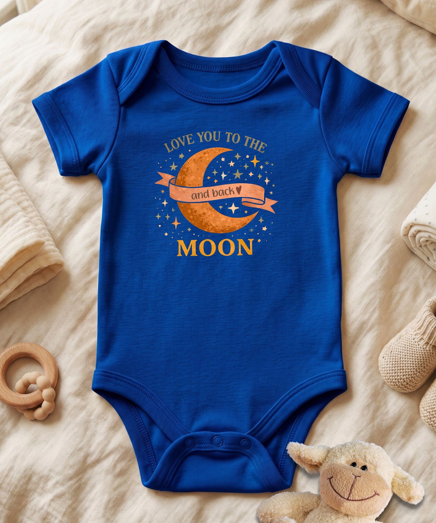 Love You to the Moon and Back Baby Bodysuit