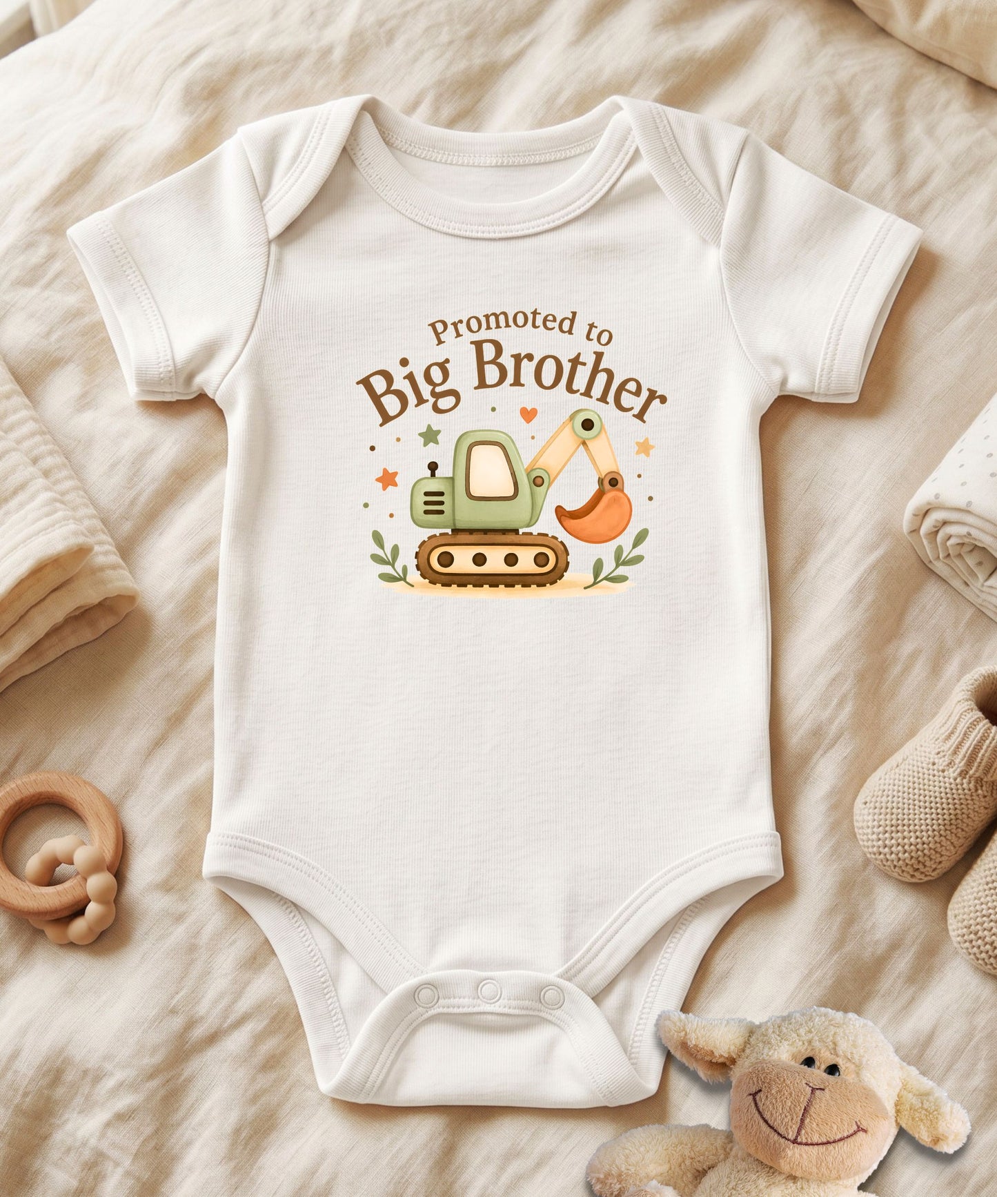 Promoted to Big Brother Baby Bodysuit