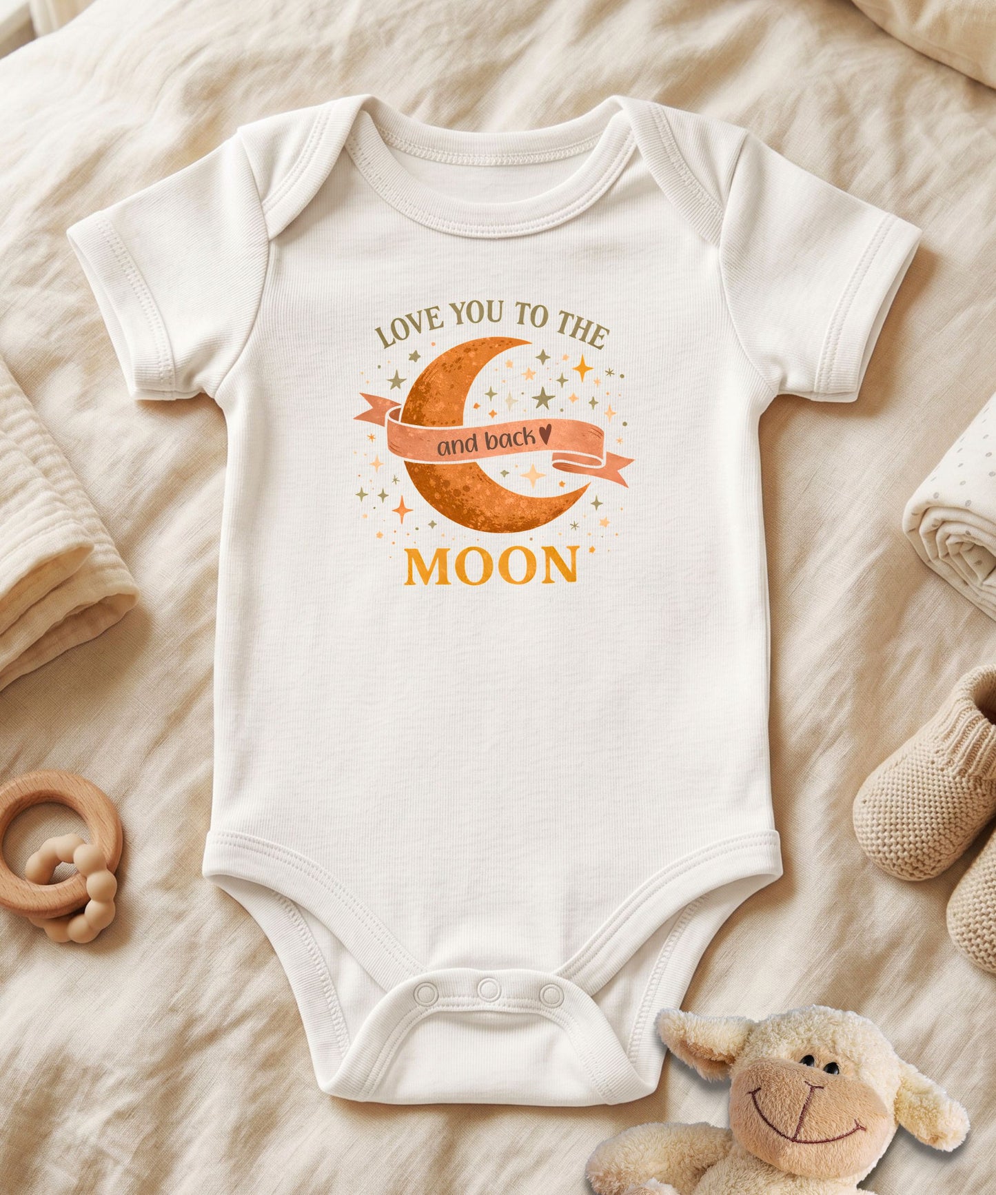 Love You to the Moon and Back Baby Bodysuit