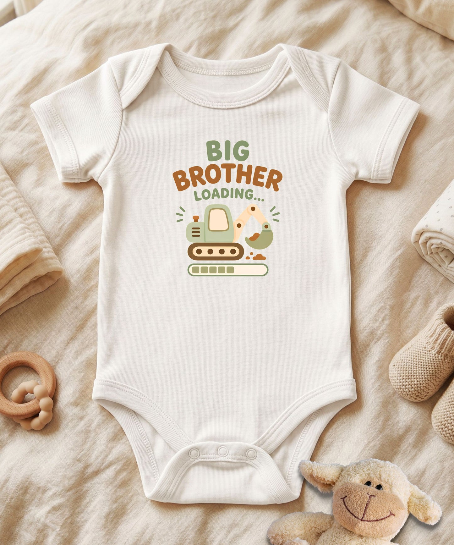 Big Brother Loading... Baby Bodysuit
