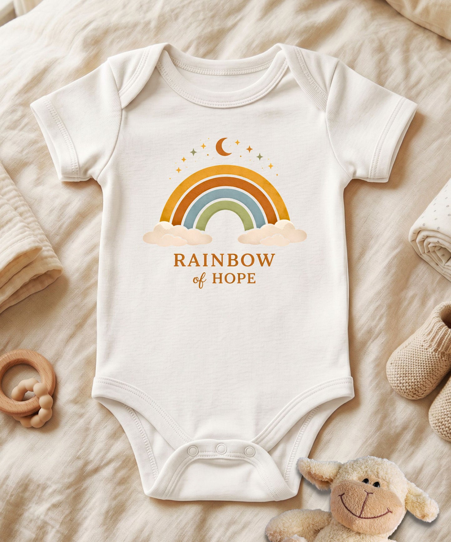 Rainbow of Hope Baby Bodysuit
