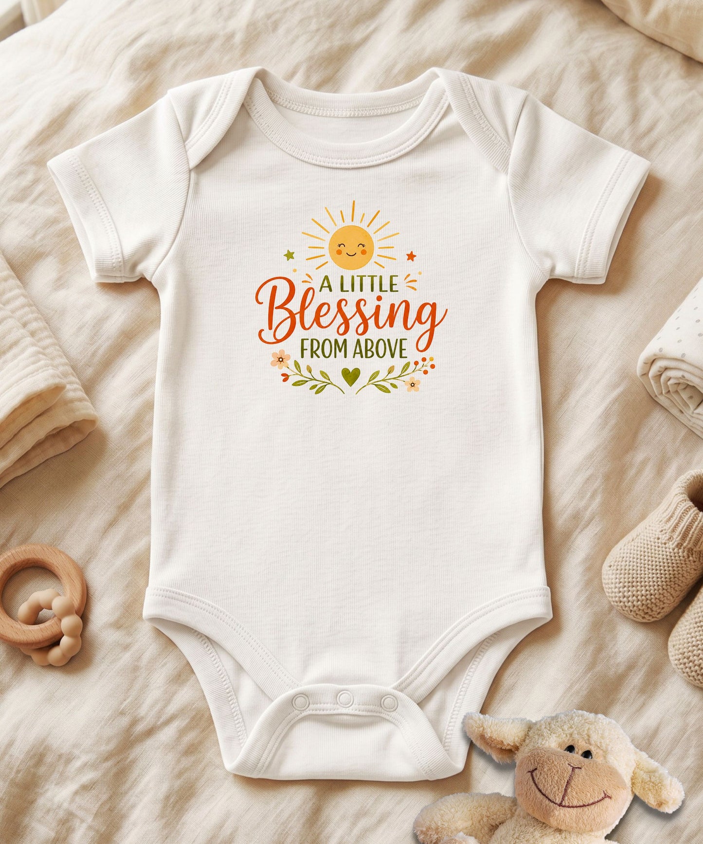 A Little Blessing From Above  Baby  Bodysuit