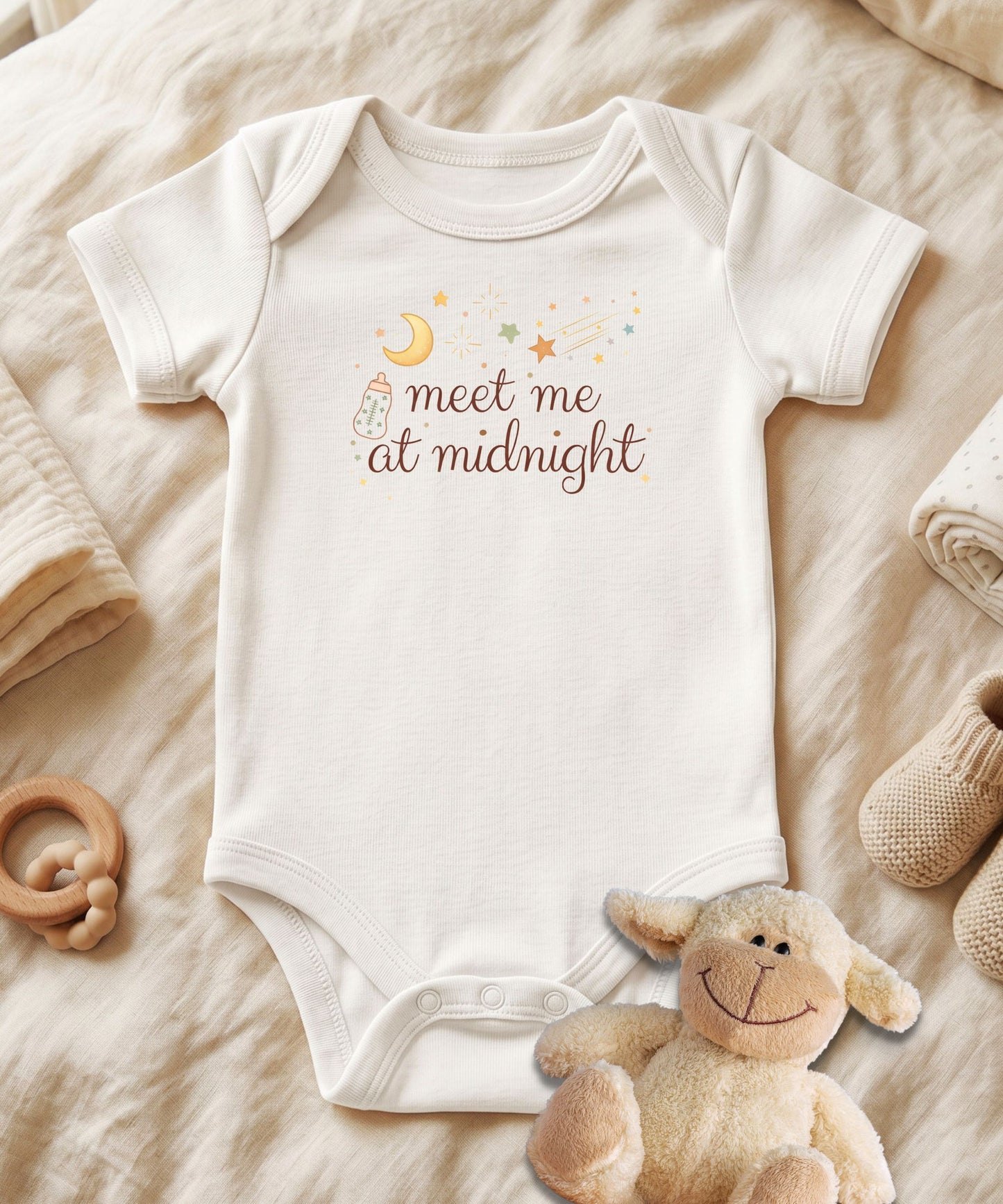 Meet Me At Midnight Baby Bodysuit