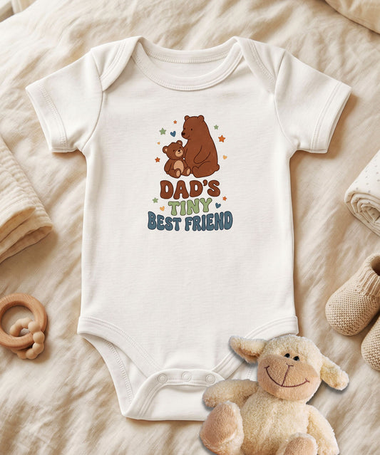 Dad's Tiny Best Friend Baby Bodysuit