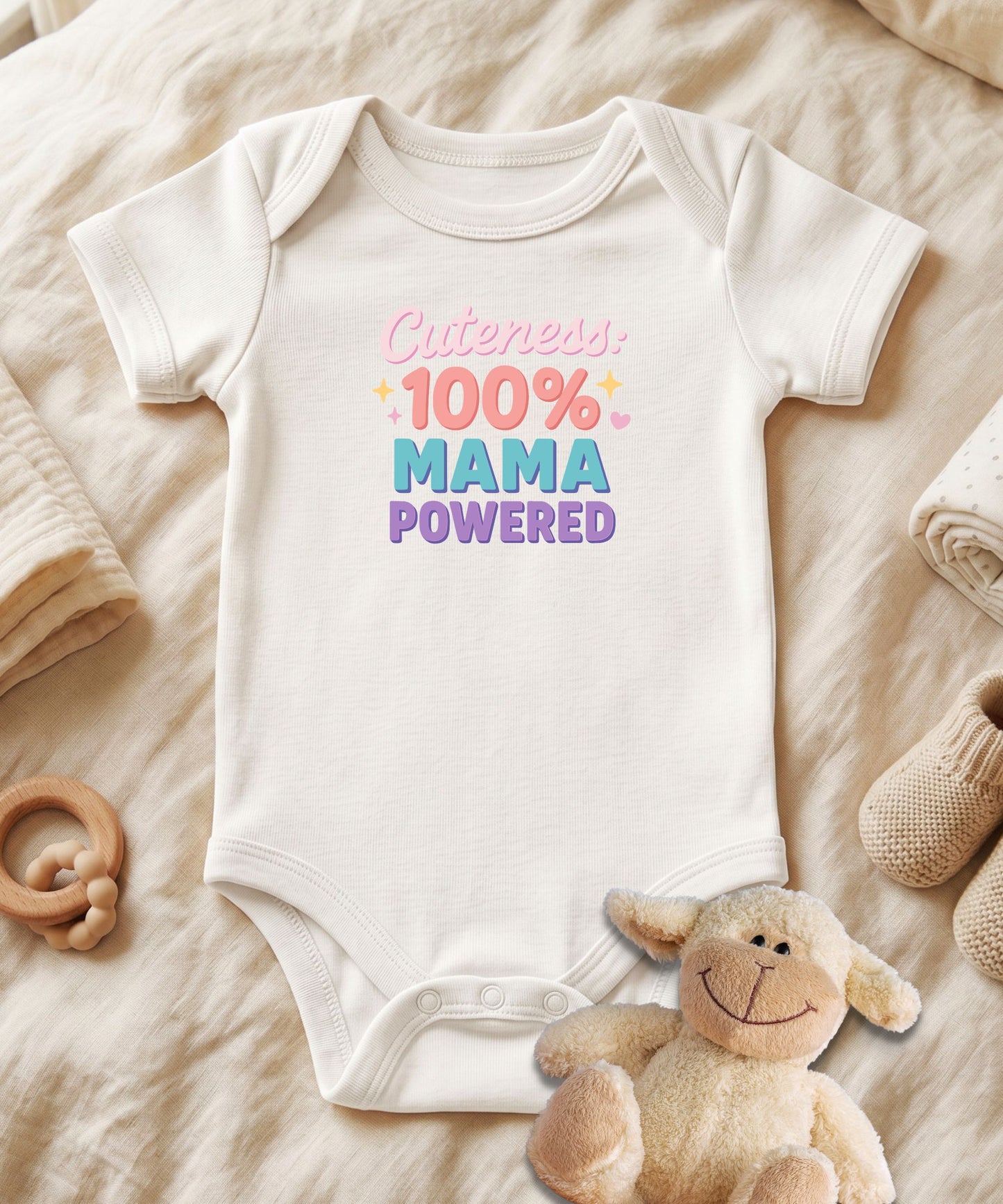 Cuteness 100%  Baby Bodysuit